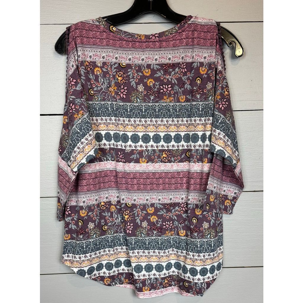 Other Absolutely Famous 3/4 Sleeve Top Women's Size Medium Size M / US 6-8 / IT 42-44 - 2 Thumbnail