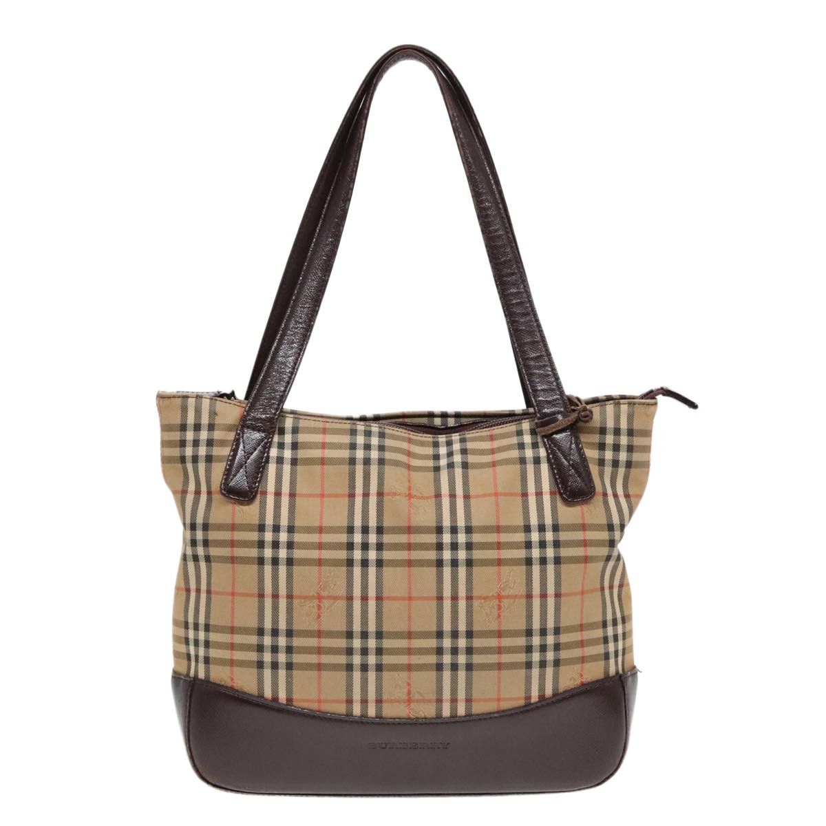 Burberry Burberry Nova Check Tote canvas check pattern Size ONE SIZE - 1 Thumbnail