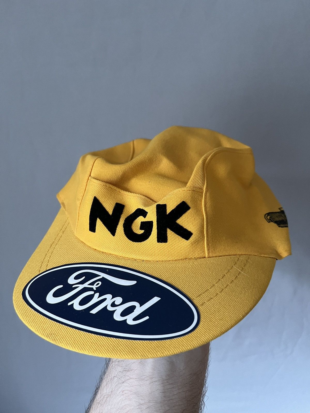 Ford × Vintage Vintage FORD NGK Spark Plugs Mechanical Work Cap Size ONE SIZE - 1 Thumbnail