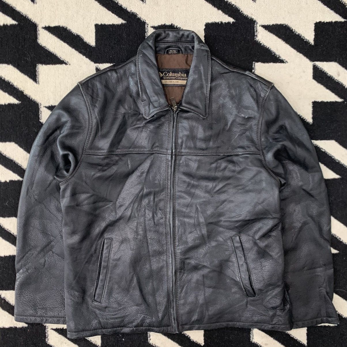 Columbia MEN’S COLOMBIA LEATHER JACKET Size US XXL / EU 58 / 5 - 1 Thumbnail