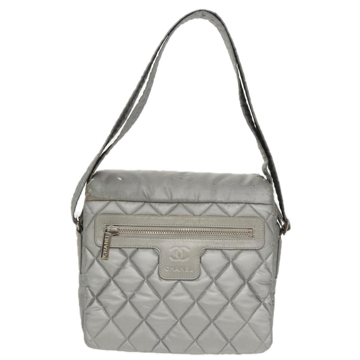 Chanel CHANEL Coco Cocoon Shoulder Bag Silver CC Size ONE SIZE - 13 Thumbnail