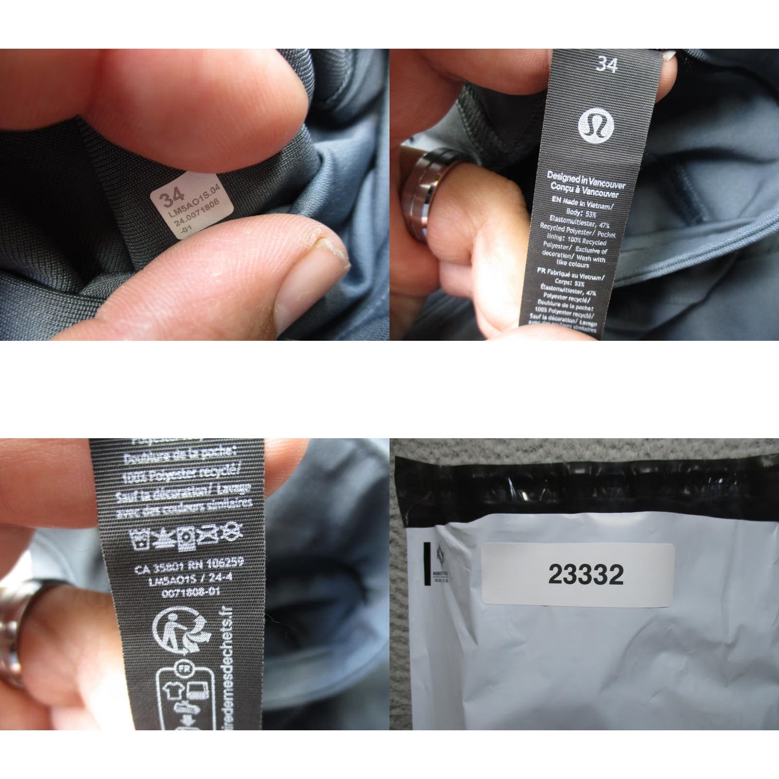 Lululemon Lululemon ABC Pants Mens 34x30 Gray Stretch Casual Performance Travel Size US 34 / EU 50 - 9 Thumbnail