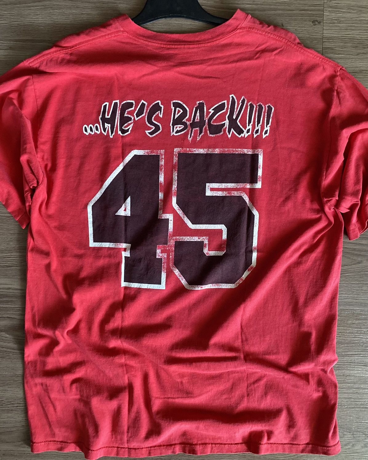 Starter T-Shirt Vintage Starter Michael Jordan 45 chicago bulls Vtg Size US XL / EU 56 / 4 - 5 Thumbnail
