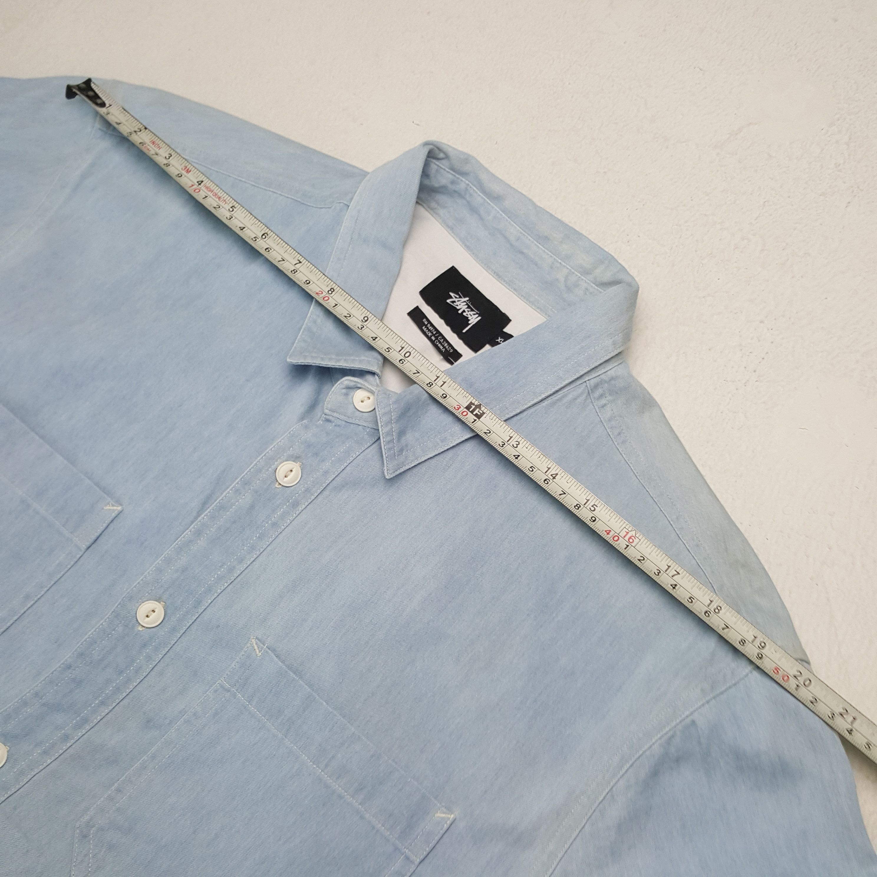 Stussy STUSSY Streetwear Style Custom Art Shirt C285N36 Size US XL / EU 56 / 4 - 6 Thumbnail