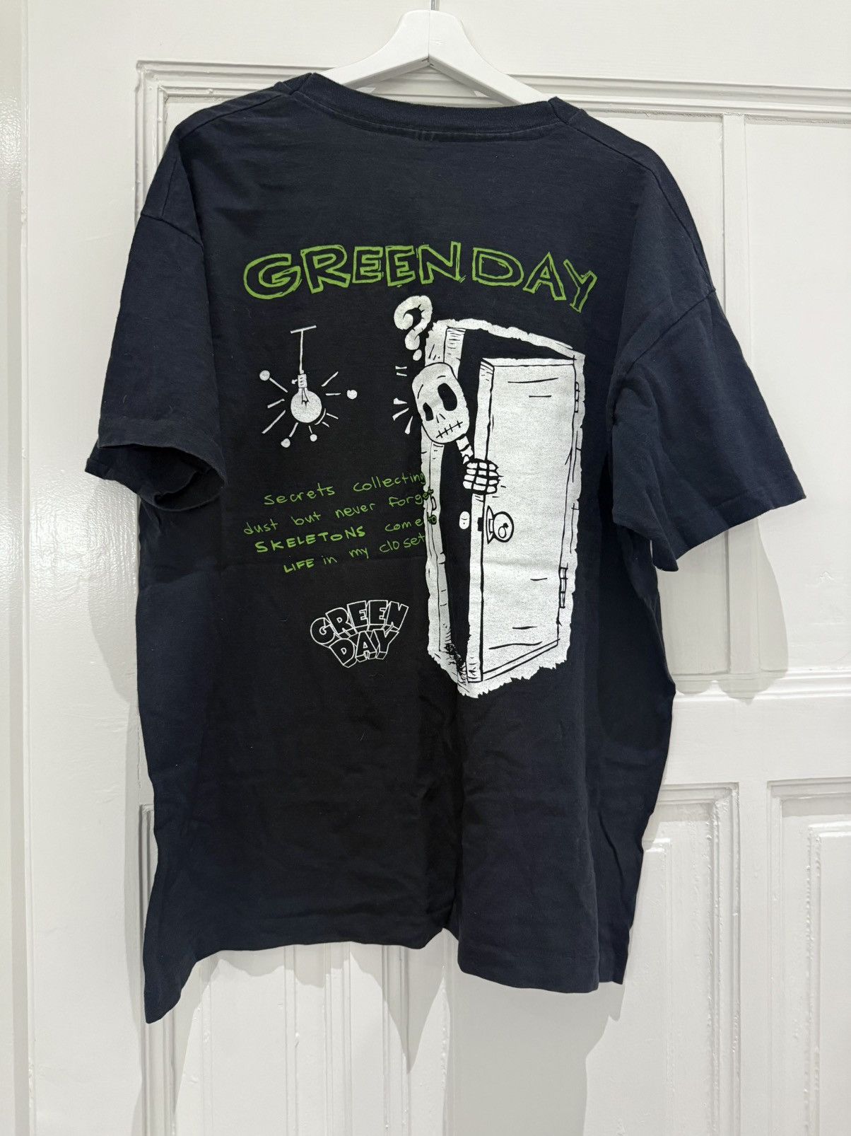 Band Tees Green Day vintage 1994 basket case rare T-shirt Size US XL / EU 56 / 4 - 2 Thumbnail