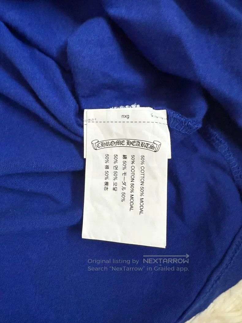 Chrome Hearts CHROME HEARTS Size M Scroll letter Star Royal Blue Short Sl Size US M / EU 48-50 / 2 - 6 Thumbnail