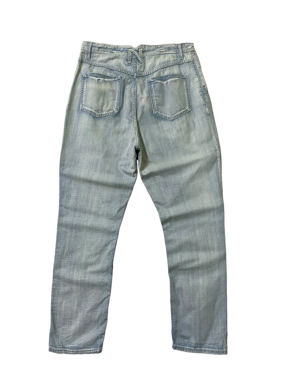 Designer × Issey Miyake × Ne-Net VINTAGE RARE NE-NET ISSEY MIYAKE LOSSE DENIM Size US 29 - 2 Thumbnail