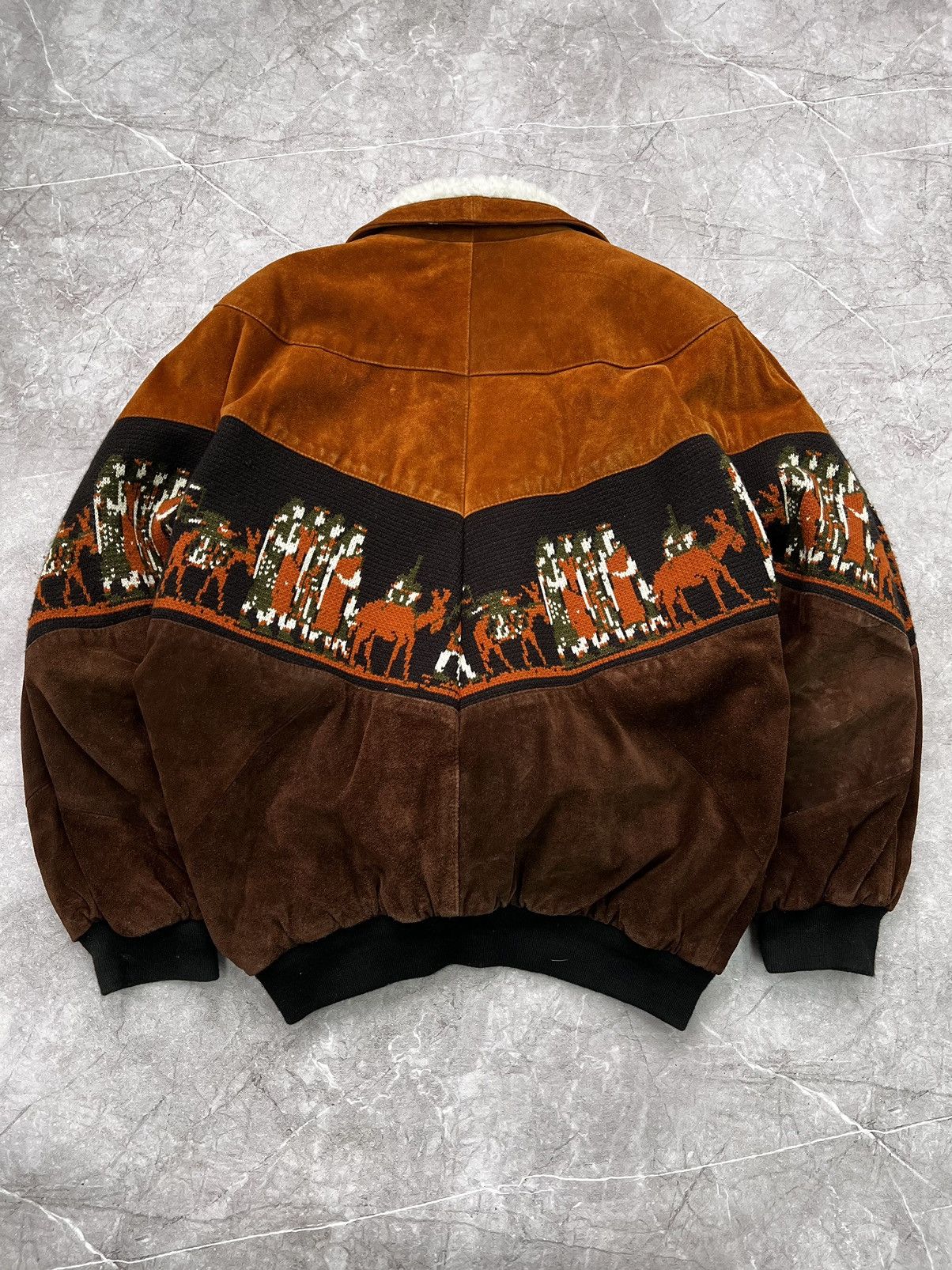 If Six Was Nine × Vintage Vintage Suede Fringe Cowboy Western Leather Jacket Hype Rare Size US L / EU 52-54 / 3 - 10 Thumbnail