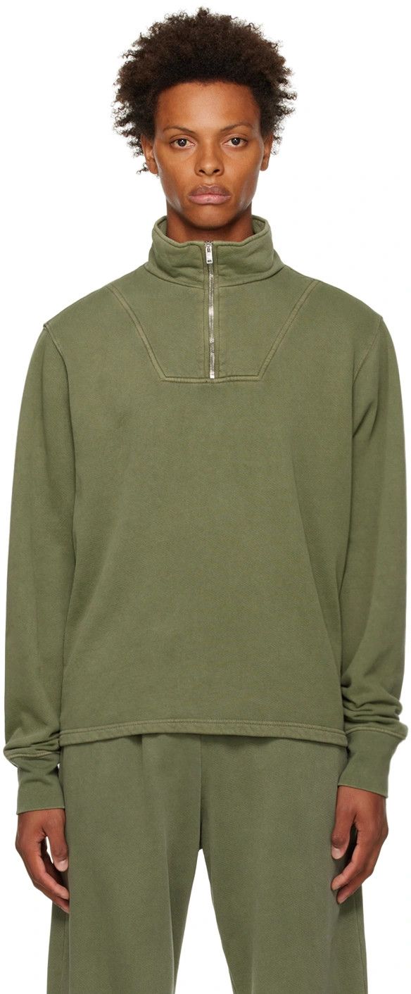 Les Tien o1mle0225 Yacht Sweater in Green Size US S / EU 44-46 / 1 - 2 Thumbnail