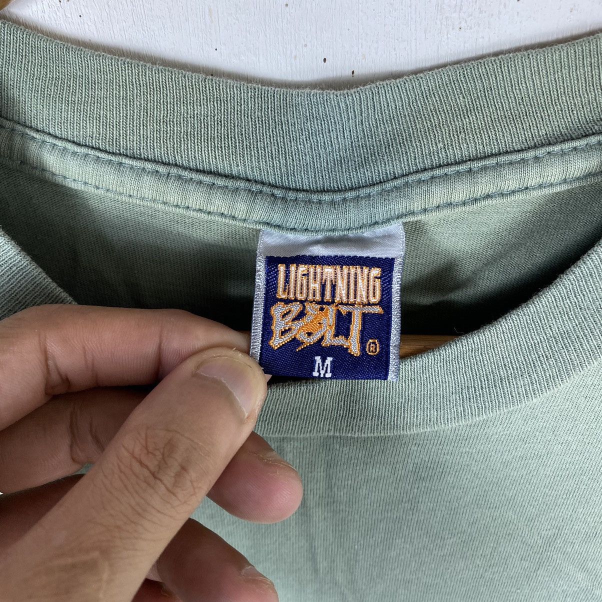 Lightning Bolt × Vintage VINTAGE LIGHTNING BOLT SURFING SUNFADED TEE Size US M / EU 48-50 / 2 - 10 Thumbnail