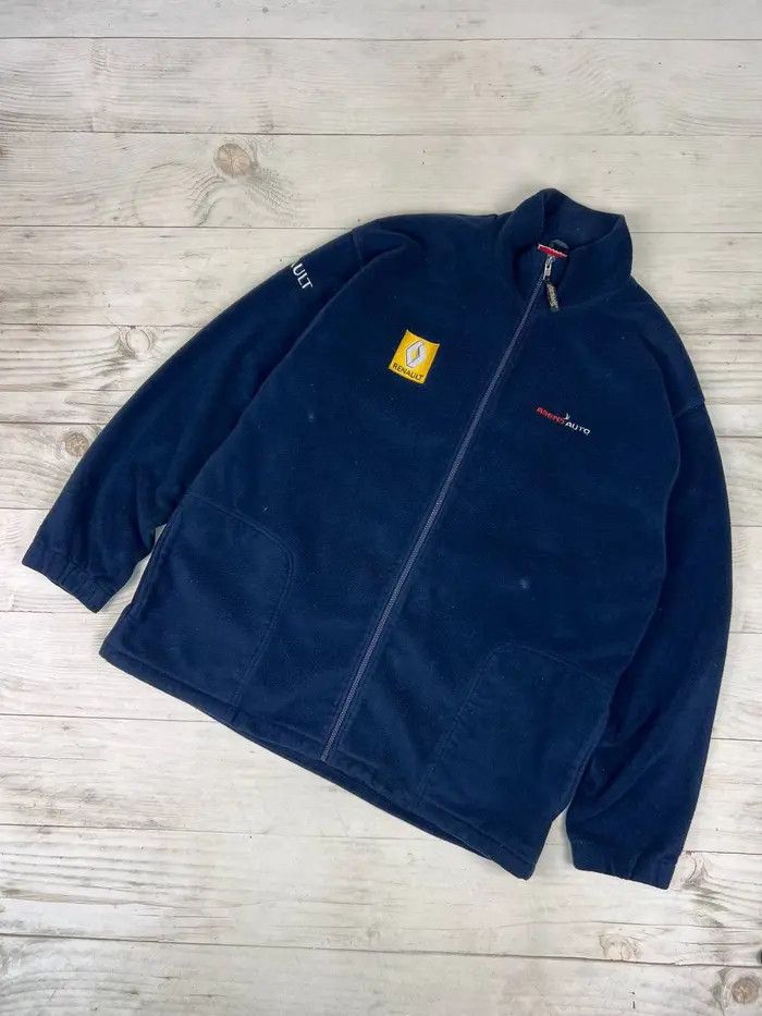 Vintage Vintage Renault Fleece Jacket Racing 90s Size US XXL / EU 58 / 5 - 1 Thumbnail