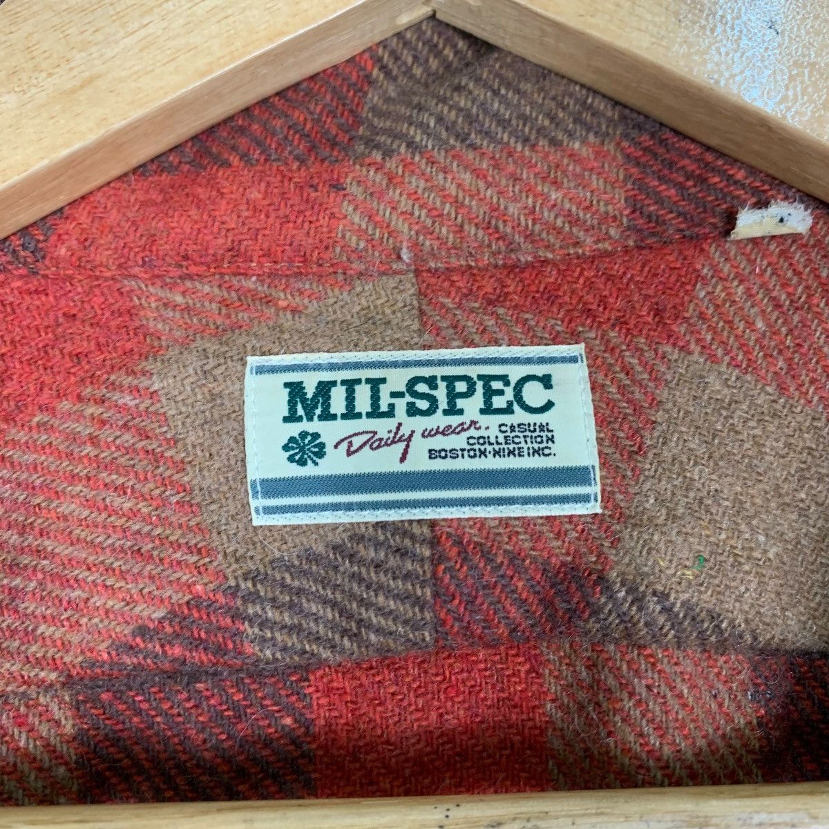 Flannel MIL-SPEC Boston Nine Tartan Single Pocket Flannel #1167-C53 Size US L / EU 52-54 / 3 - 15 Thumbnail