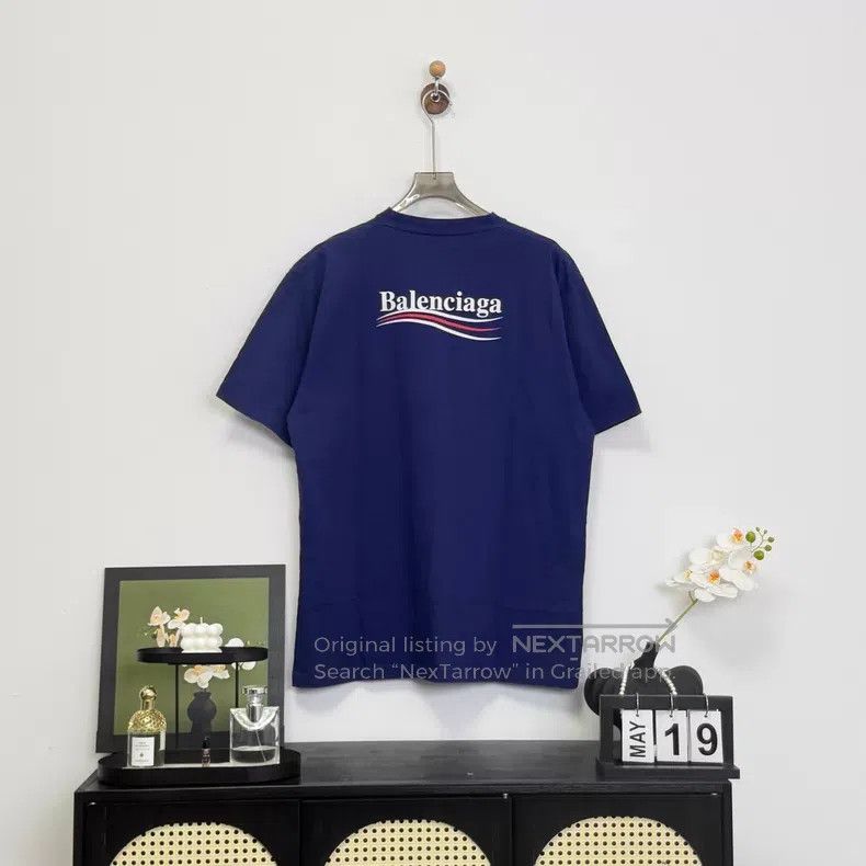 Balenciaga Balenciaga Blue cola short-sleeved Size US M / EU 48-50 / 2 - 5 Thumbnail