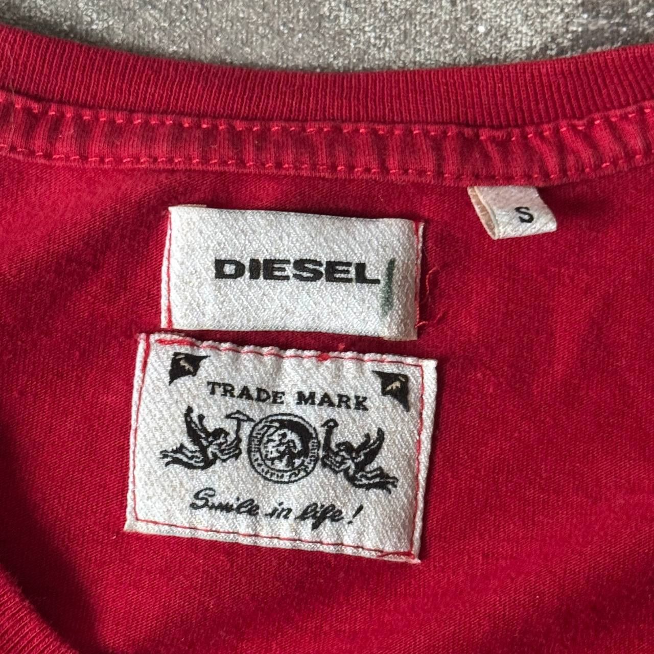 Diesel × Vintage Diesel Vintage Big Wolf Logo T-Shirt Size US S / EU 44-46 / 1 - 5 Thumbnail