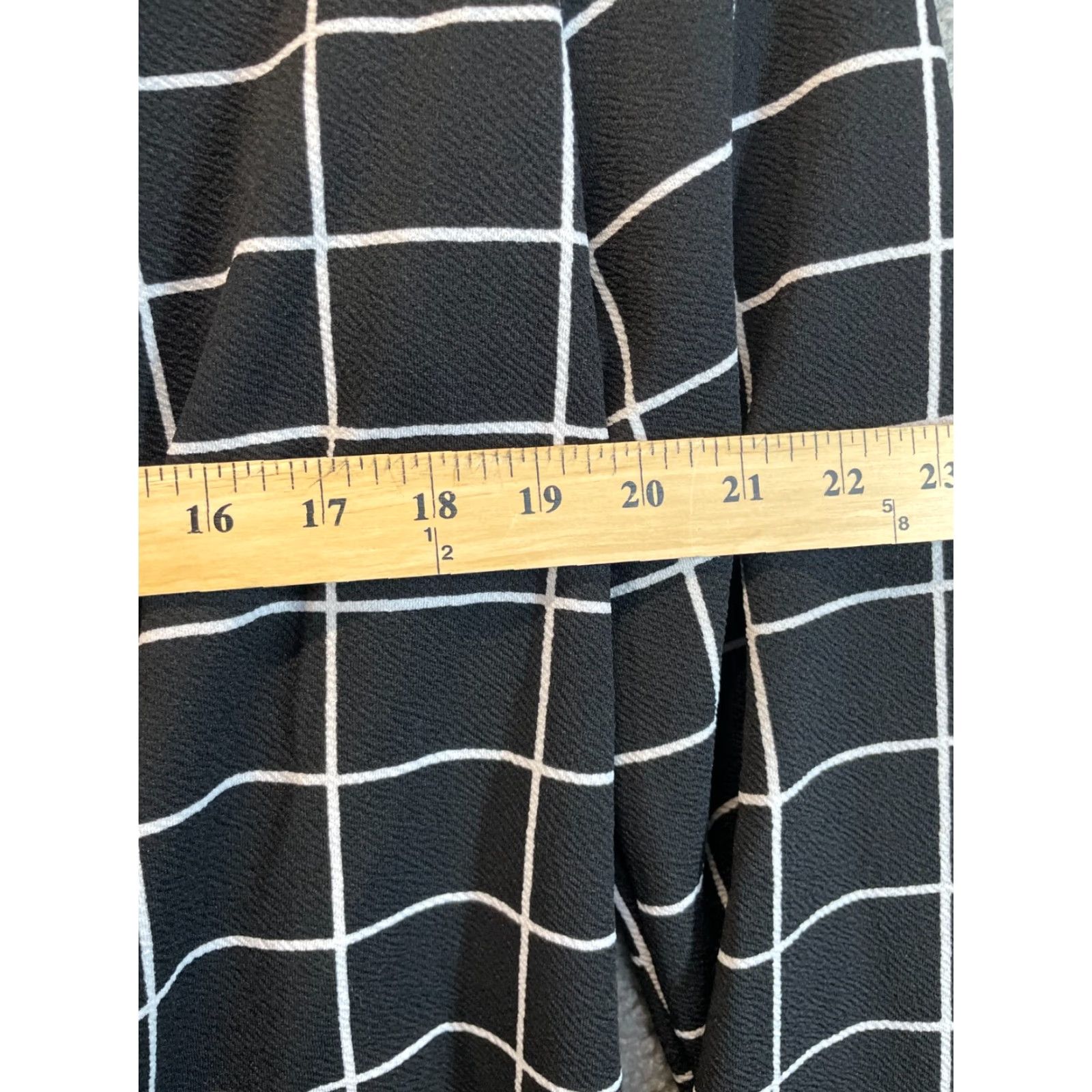 Vintage Unbranded Black and White Squares Open Front Work Jacket L Women Medium? Size L / US 10 / IT 46 - 5 Thumbnail