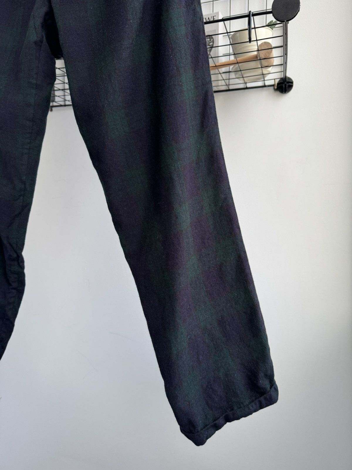 Burberry × Vintage Vintage Burberry Flannel Wool Pants Size US 30 / EU 46 - 4 Thumbnail