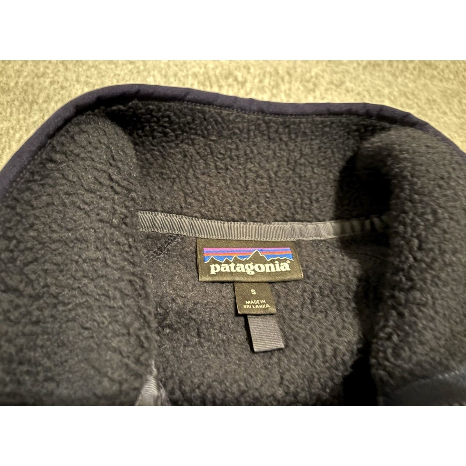 Patagonia Patagonia Jacket Fleece Sherpa Full Zip Blue Small Unisex Adults Winter 90s Retro Size US S / EU 44-46 / 1 - 2 Thumbnail