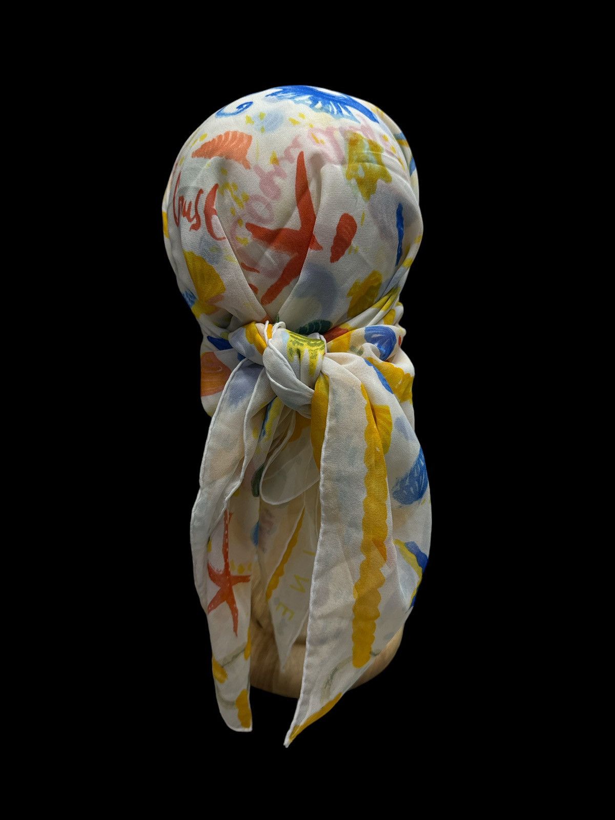 Celine CELINE IZAK ZENOU COQUILLAGES ET CRESTACES SILK SCARF Size ONE SIZE - 4 Thumbnail