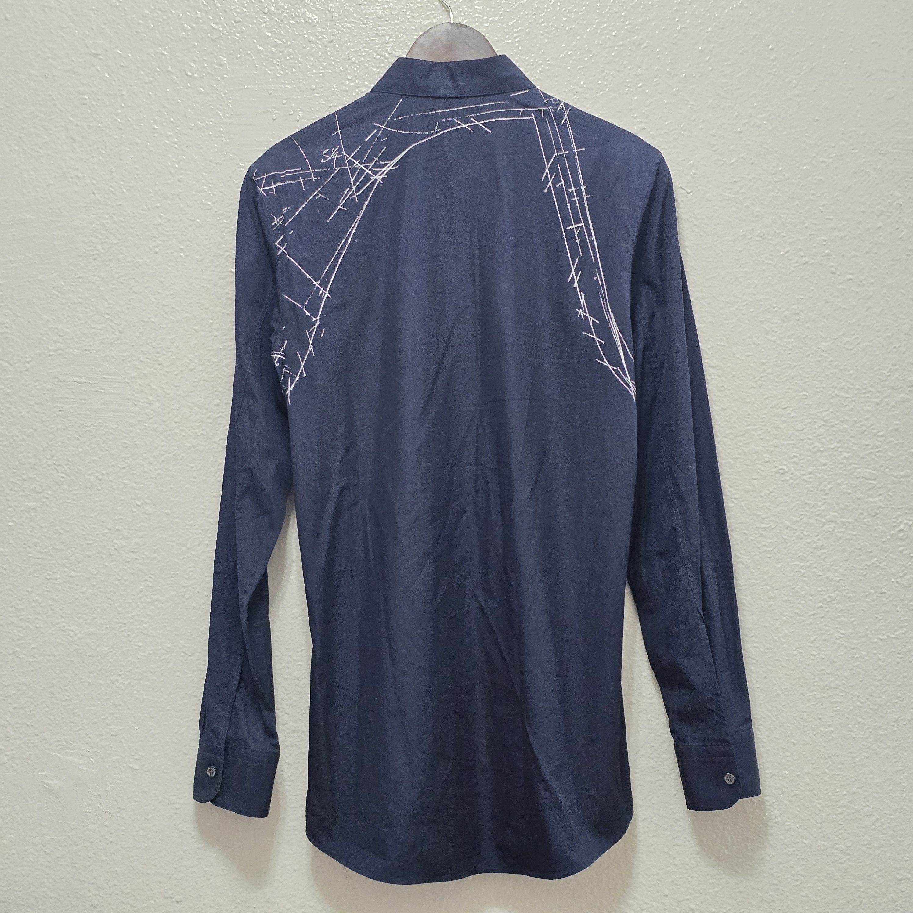 Alexander McQueen Harness-print shirt Size US M / EU 48-50 / 2 - 7 Thumbnail