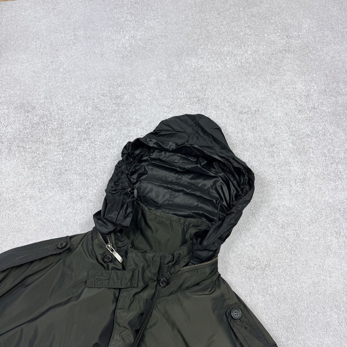 Tommy Hilfiger Tommy Hilfiger Nylon Green Military Warm Jacket Size XL / 54 Size US XL / EU 56 / 4 - 16 Thumbnail
