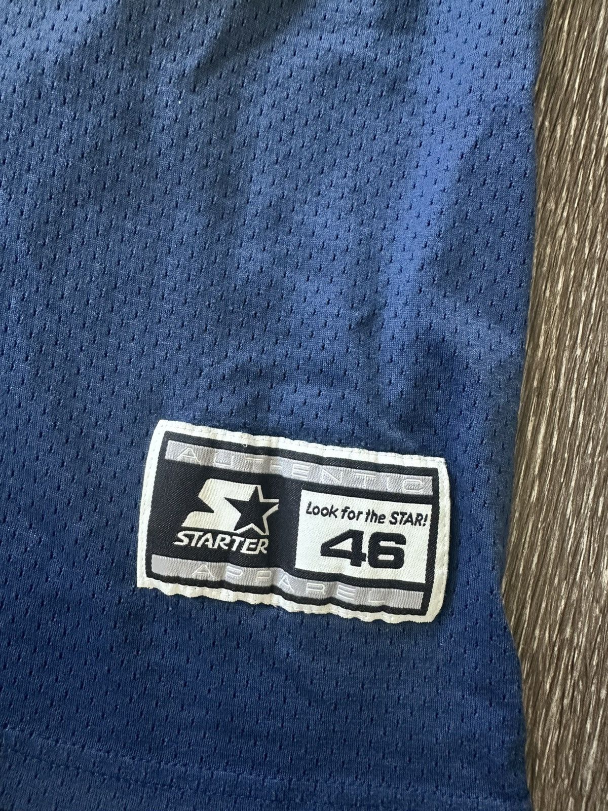 Starter Vintage Michigan #12 Jersey Size US M / EU 48-50 / 2 - 2 Thumbnail