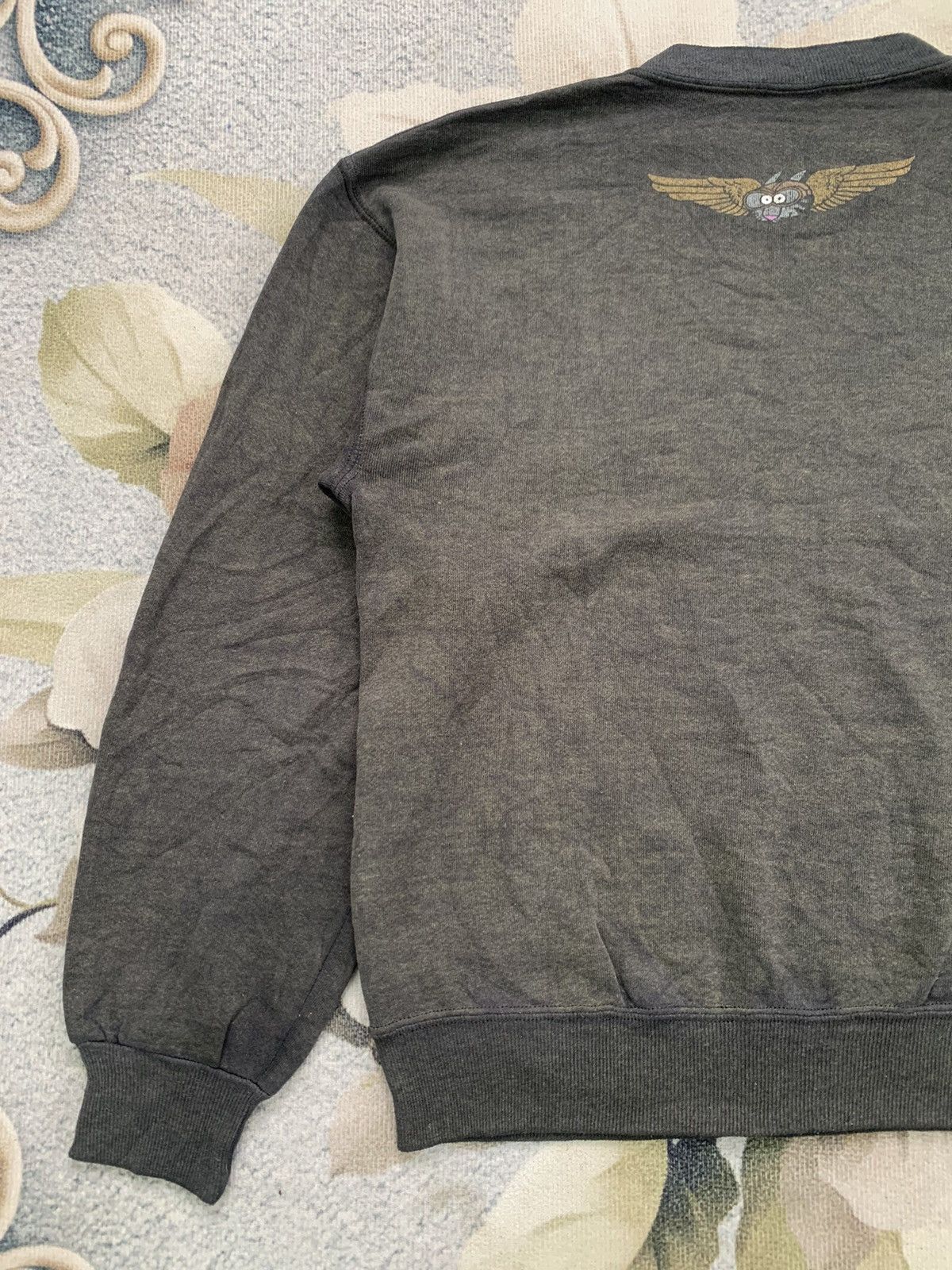 CCP (Crazy Character Print) Vtg Crazy Shirt Sweatshirt 21st Mouserschmitt Squadron Size US S / EU 44-46 / 1 - 8 Thumbnail