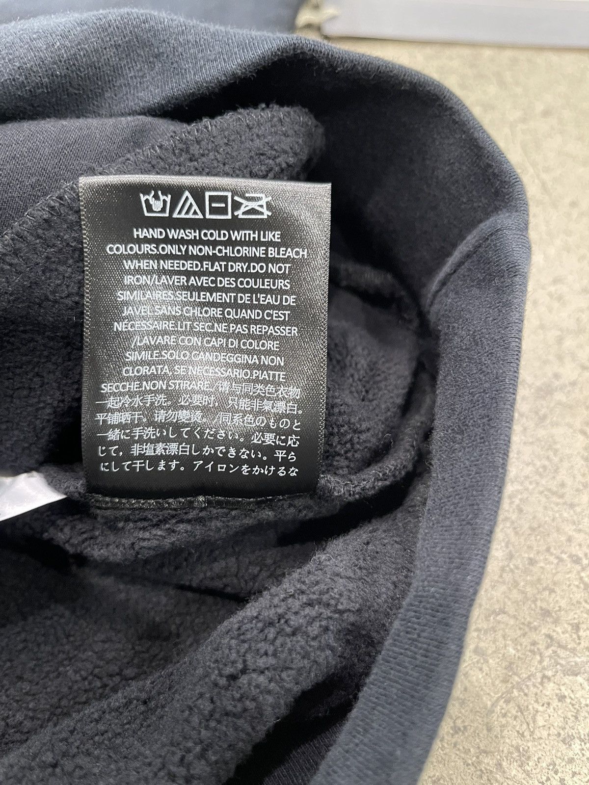 Essentials ESSENTIALS - Heavy Fleece Hoodie Black Size US S / EU 44-46 / 1 - 4 Thumbnail