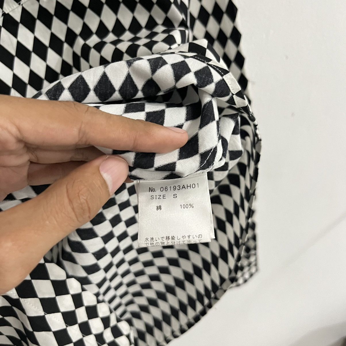 Hysteric Glamour Hysteric Glamour Diamond Checkerboard Button Up Shirt Size US S / EU 44-46 / 1 - 9 Thumbnail