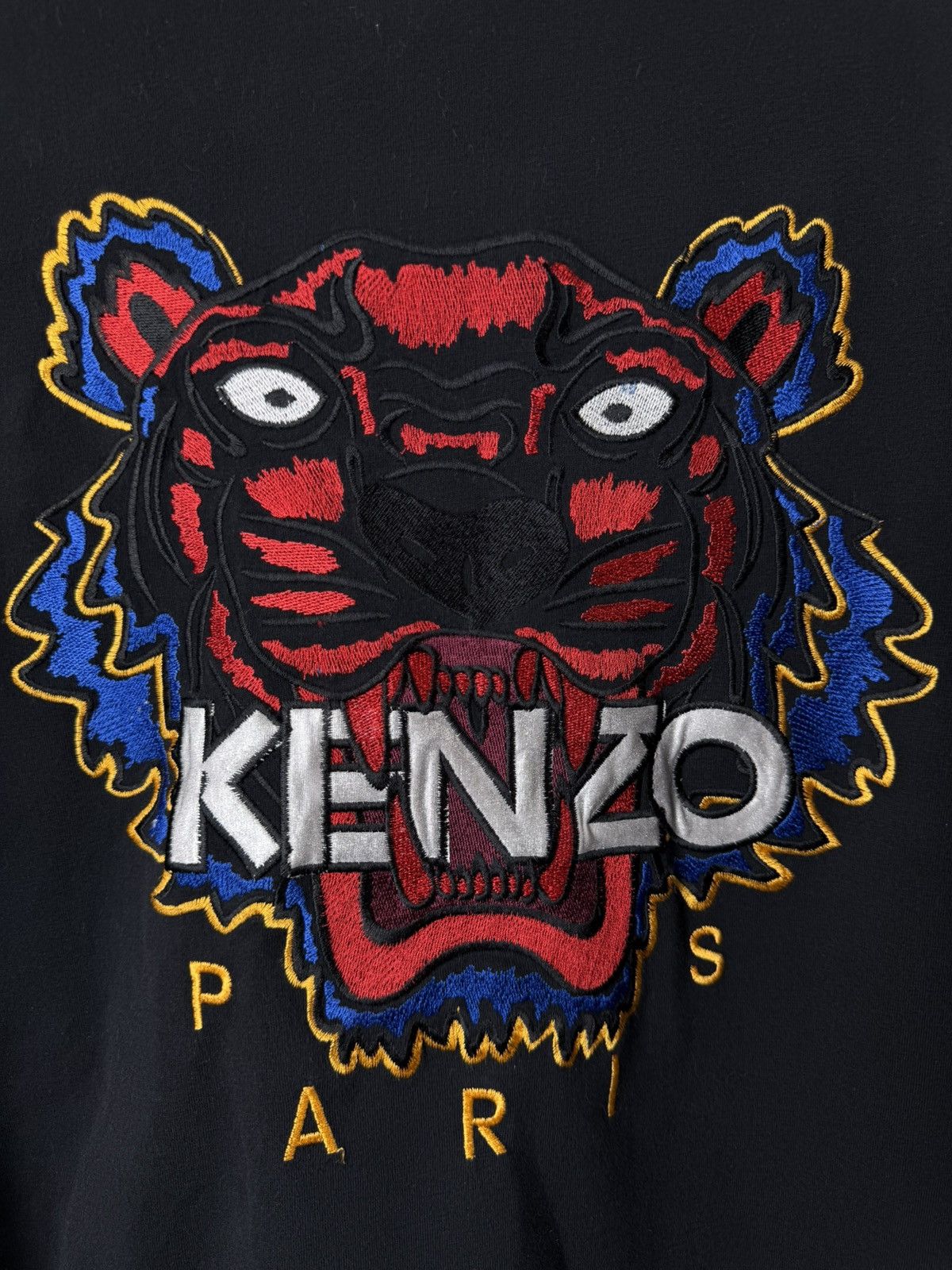 Kenzo Vintage Kenzo Embroidered Logo Longsleeve T Shirt Size US M / EU 48-50 / 2 - 2 Thumbnail
