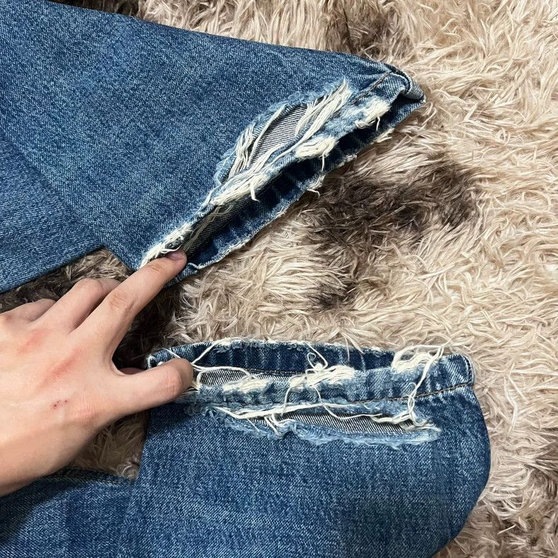 Balenciaga Balenciaga size XS Destroy baggy jeans Size US 26 / EU 42 - 5 Thumbnail