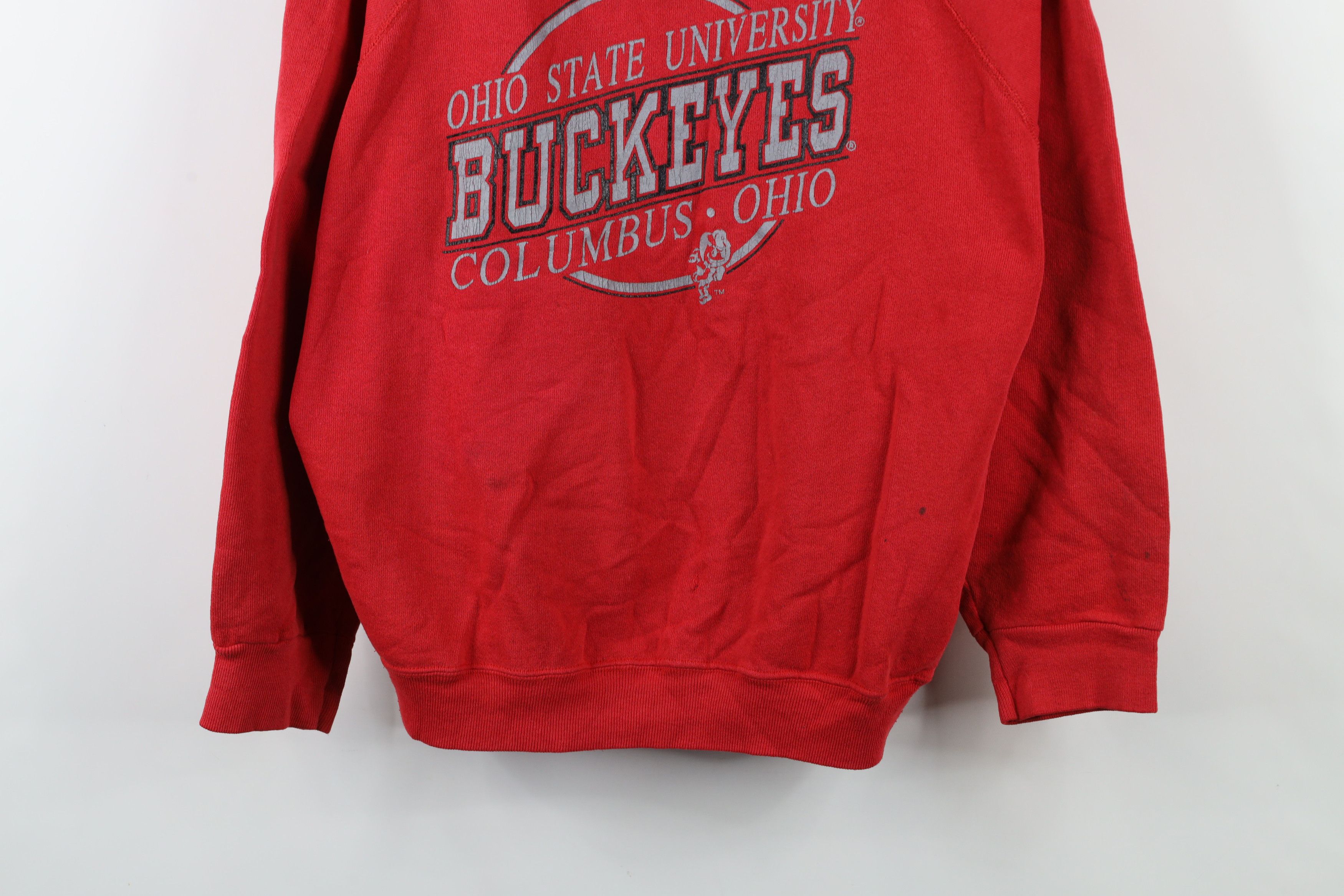 Vintage Vintage 90s Out Ohio State University Crewneck Sweatshirt Size US L / EU 52-54 / 3 - 3 Thumbnail