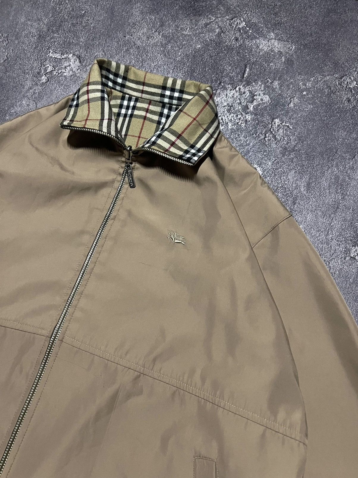 Burberry Prorsum Vintage 90s Burberrys 2 Sided Jacket Nova Check Streetwear Size US L / EU 52-54 / 3 - 7 Thumbnail