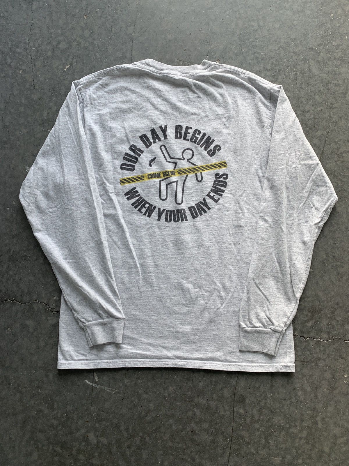 Unsound Rags × Vintage Vintage Y2K Forensic Science Graphic Tee Size US M / EU 48-50 / 2 - 1 Thumbnail