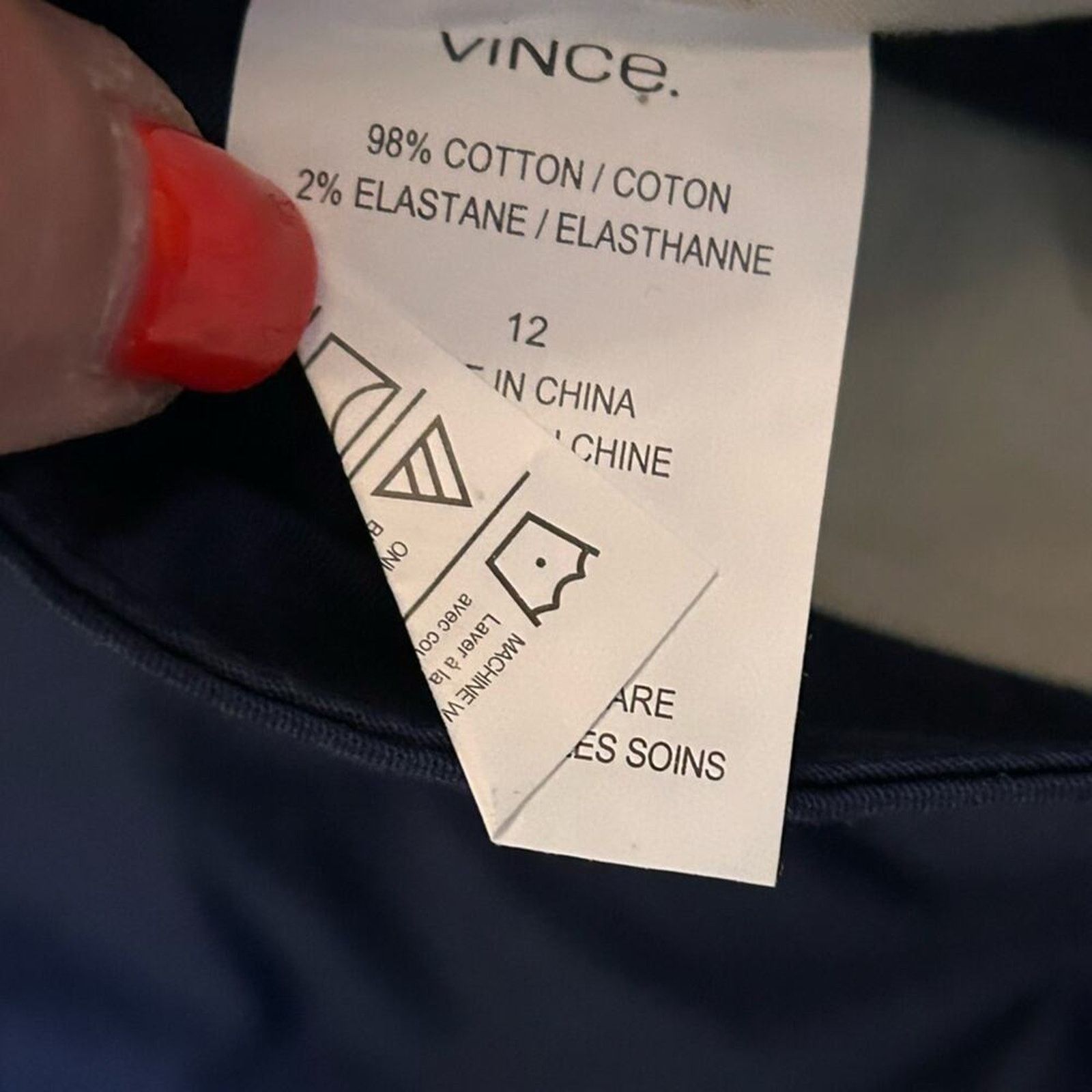 Vince NWT- Vince- Casual cotton shorts- Sz12. Size 34" / US 12 / IT 48 - 6 Thumbnail