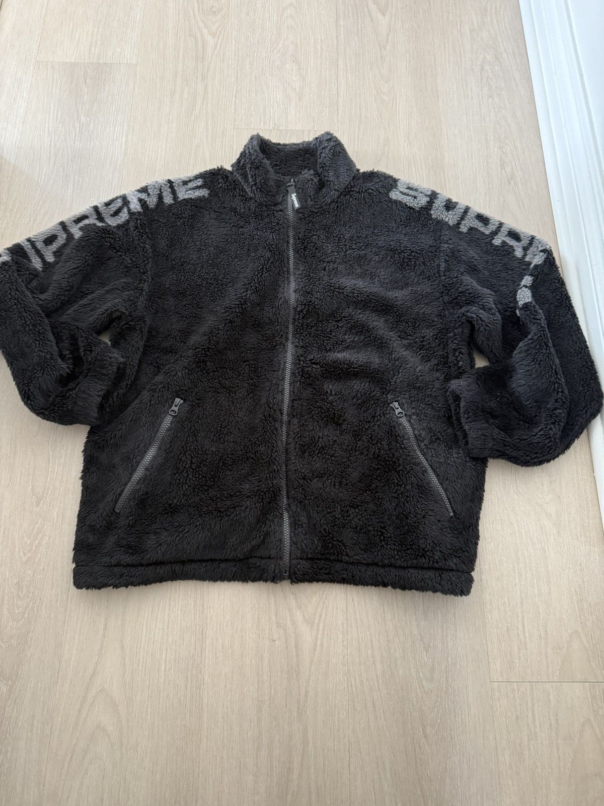 Supreme Supreme shoulder fleece zip up jacket Size US M / EU 48-50 / 2 - 1 Thumbnail