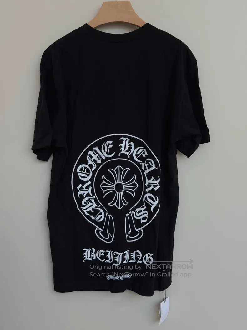 Chrome Hearts CHROME HEARTS Size L Black horseshoe Sanskrit short sleeves Size US L / EU 52-54 / 3 - 2 Thumbnail
