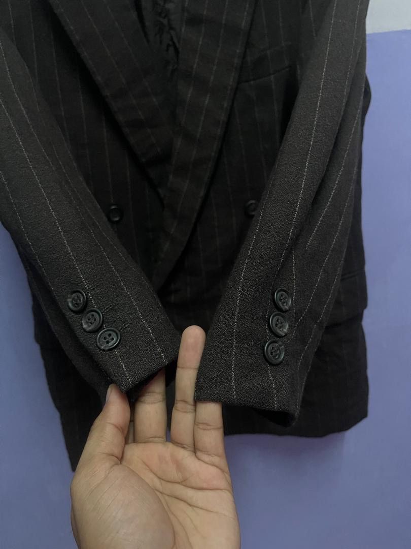 Issey Miyake Issey Miyake Double Breast Wool Jacket Size US M / EU 48-50 / 2 - 11 Thumbnail