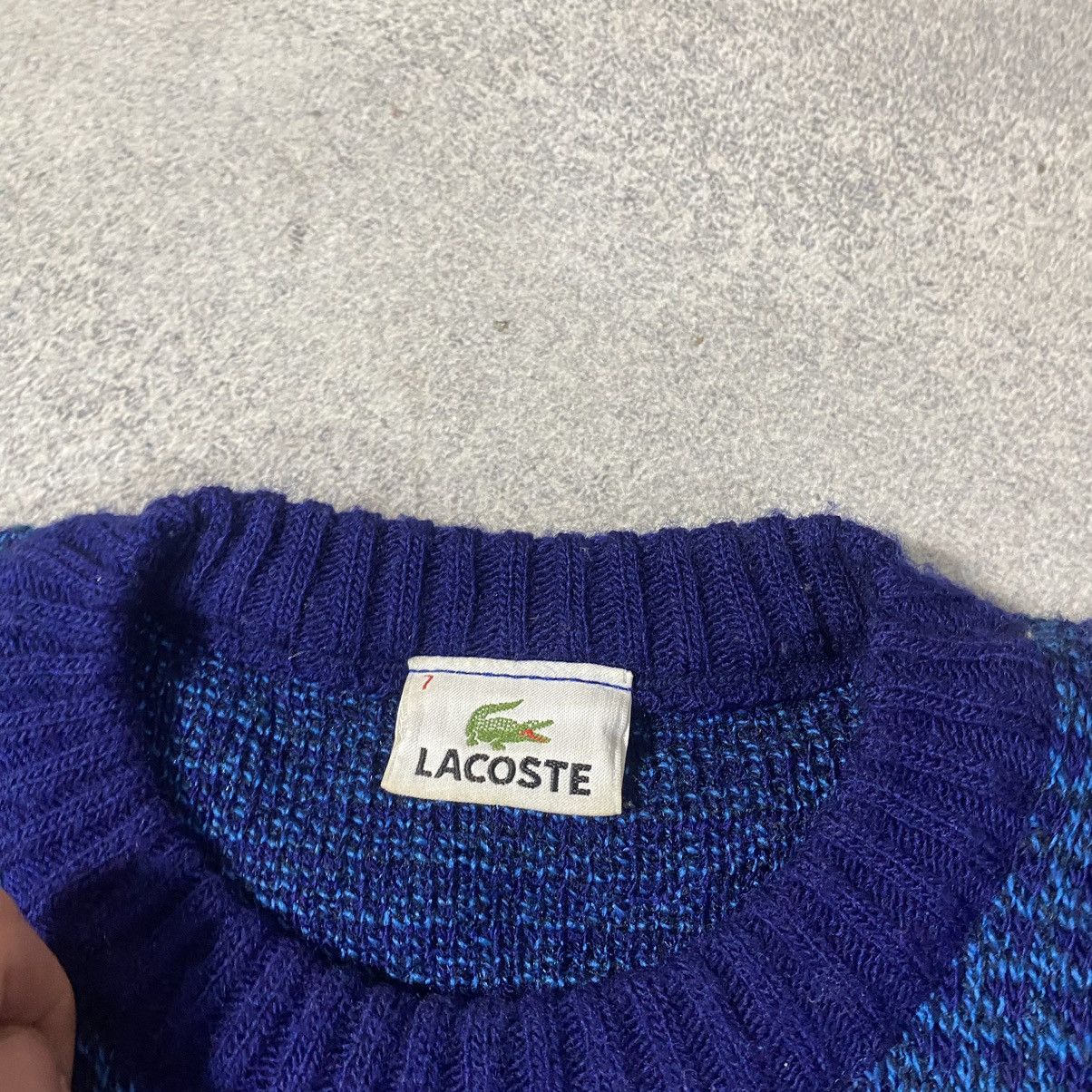 Lacoste Vintage Lacoste Sweater Wool Knit Baggy 90s Size US XXL / EU 58 / 5 - 6 Thumbnail