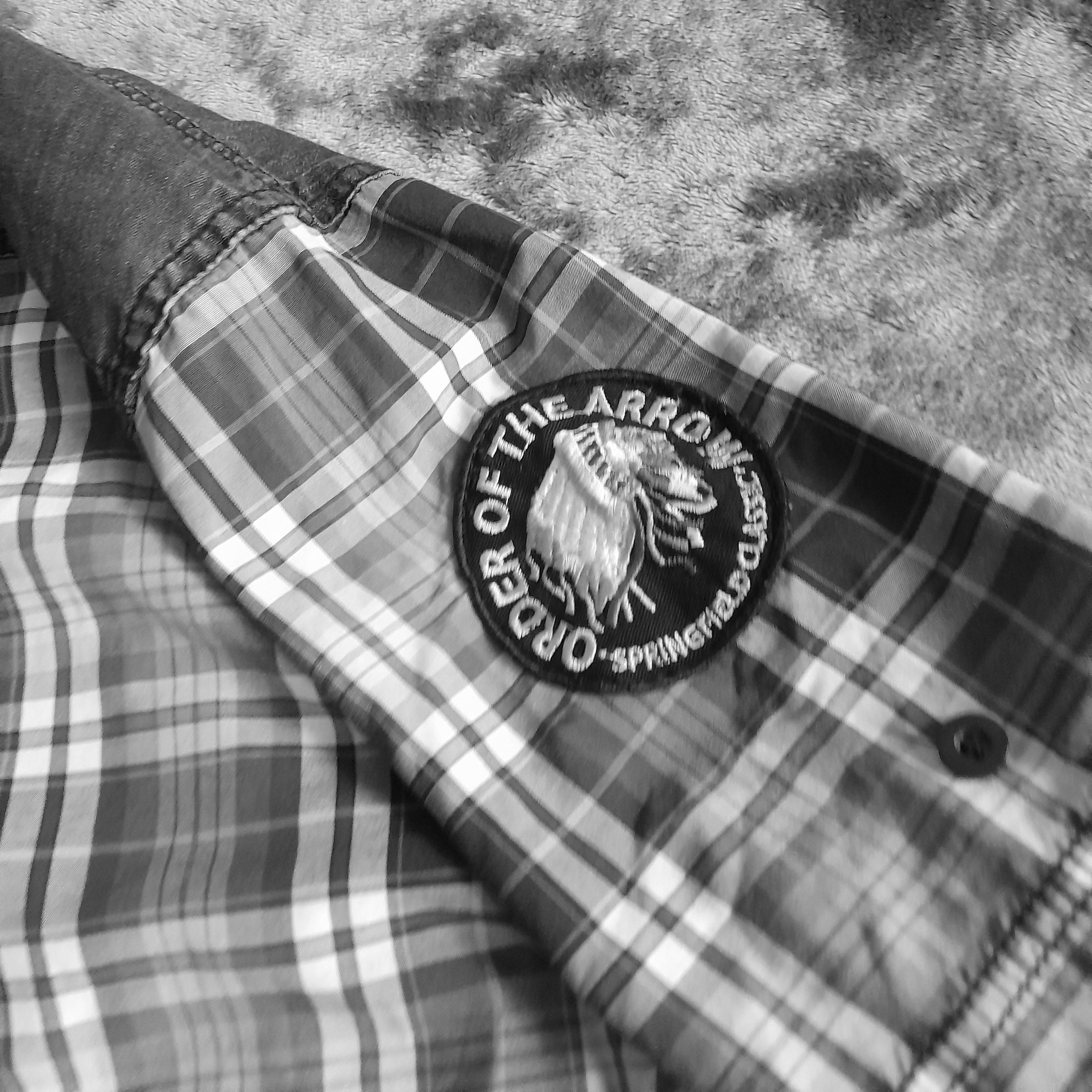 Springfield Raw Blue Springfield Classic Men's Plaid Shirt Size US XXL / EU 58 / 5 - 7 Thumbnail