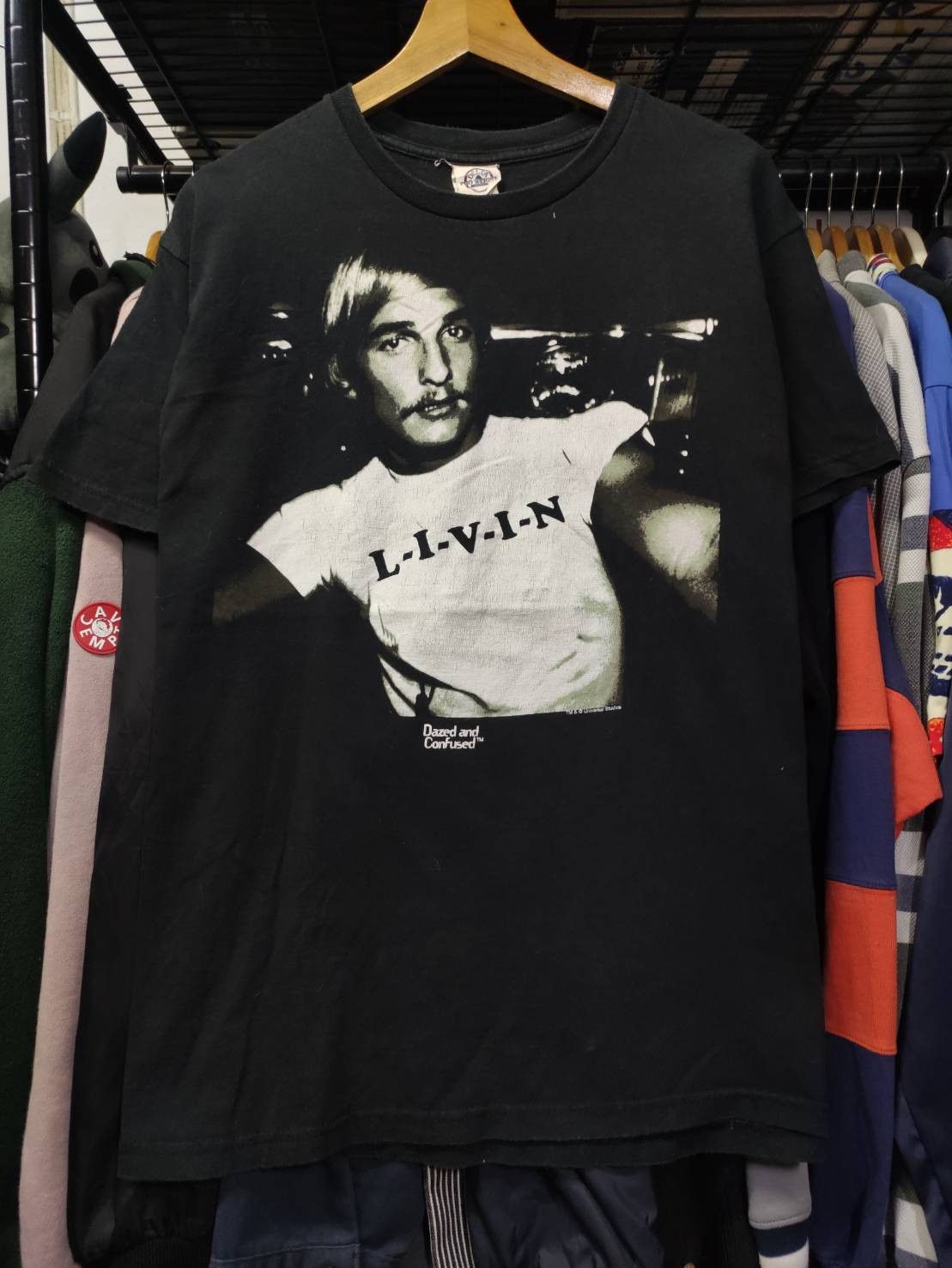 Universal Studios Vtg 00's Matthew McConaughey Dazed And Confused Movie Promo Size US L / EU 52-54 / 3 - 2 Thumbnail
