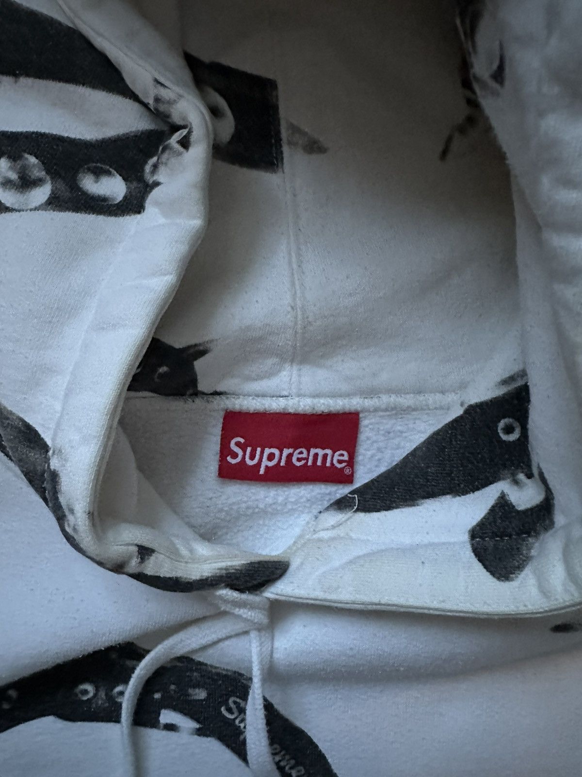 Supreme Supreme Studded Collar Hoodie White FW20 Size US S / EU 44-46 / 1 - 4 Thumbnail