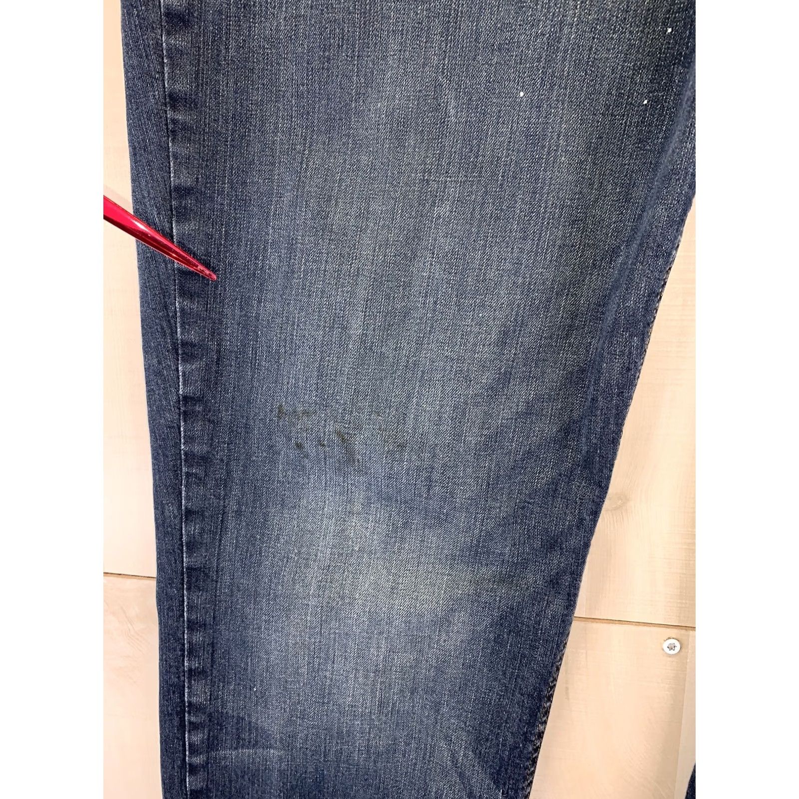 Levi's Levi’s 541 Jeans Distressed Denim Cotton Blend 38x29 5-Pocket Regular Mens Blue Vintage No XS? Size US 38 / EU 54 - 7 Thumbnail