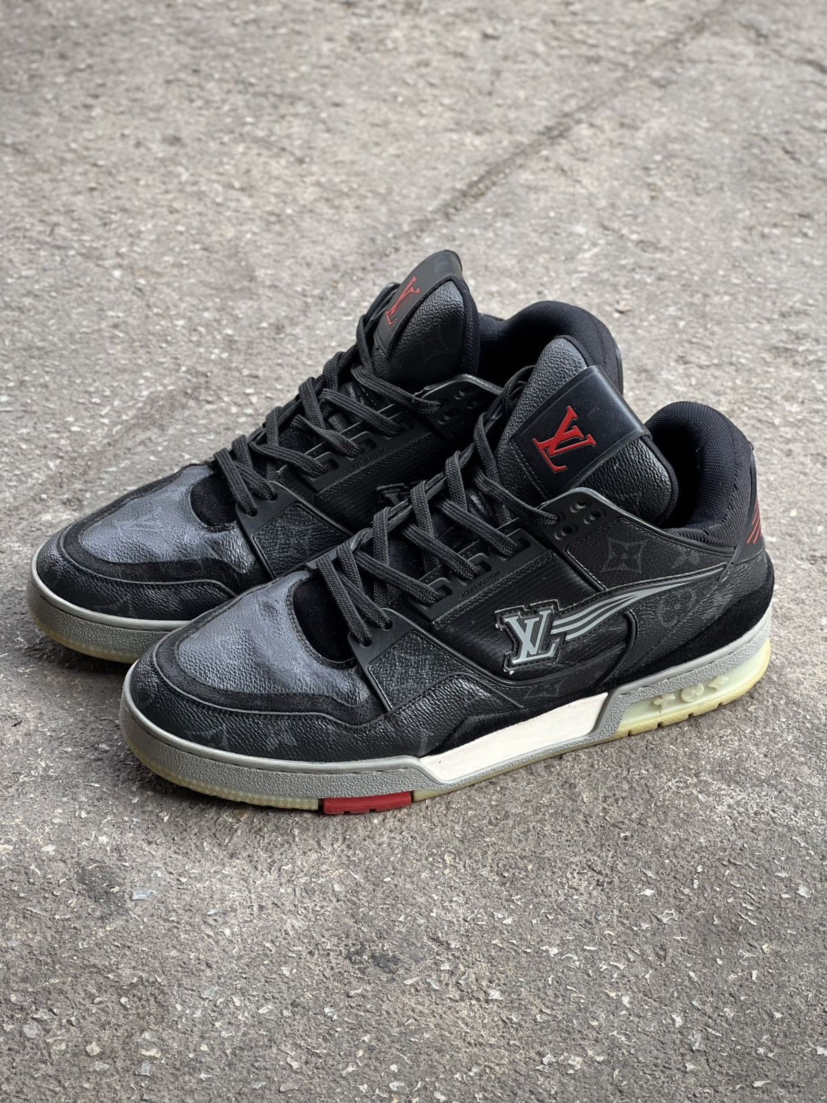 LV Trainers Monogram Eclipse Trainer Sneaker