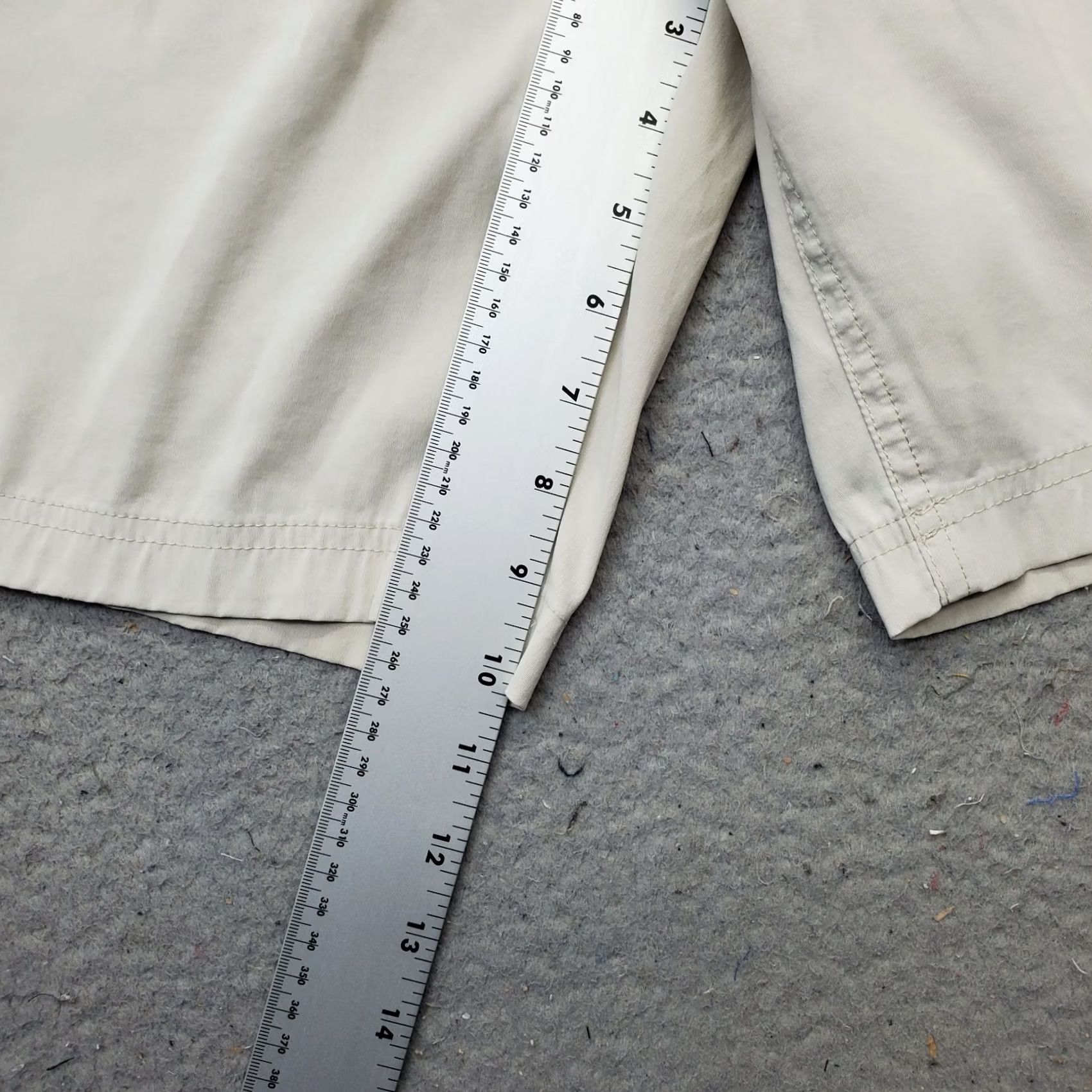 Eddie Bauer Eddie Bauer Chino Shorts Mens 32 Multi Nylon Stretch Belt Loop Outdoor Summer Regular Mens Size 32 Multicolor Nylon Stretch Belt Loop Outdoor Summer Size US 32 / EU 48 - 4 Thumbnail