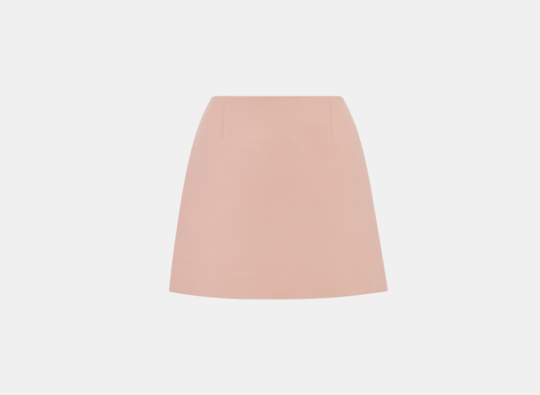 o1w1db11225 421J45 Flared Mini Skirt in Pink