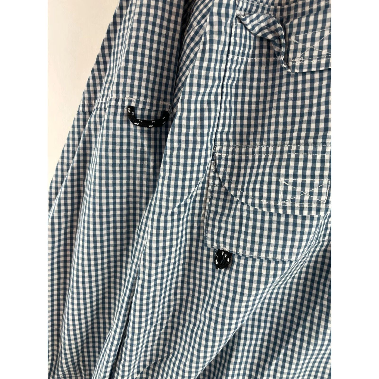 Vintage Field N' Forest Shirt Men M Blue White Check Button-Down Pockets Vented Fishing Button Up Size US M / EU 48-50 / 2 - 5 Thumbnail