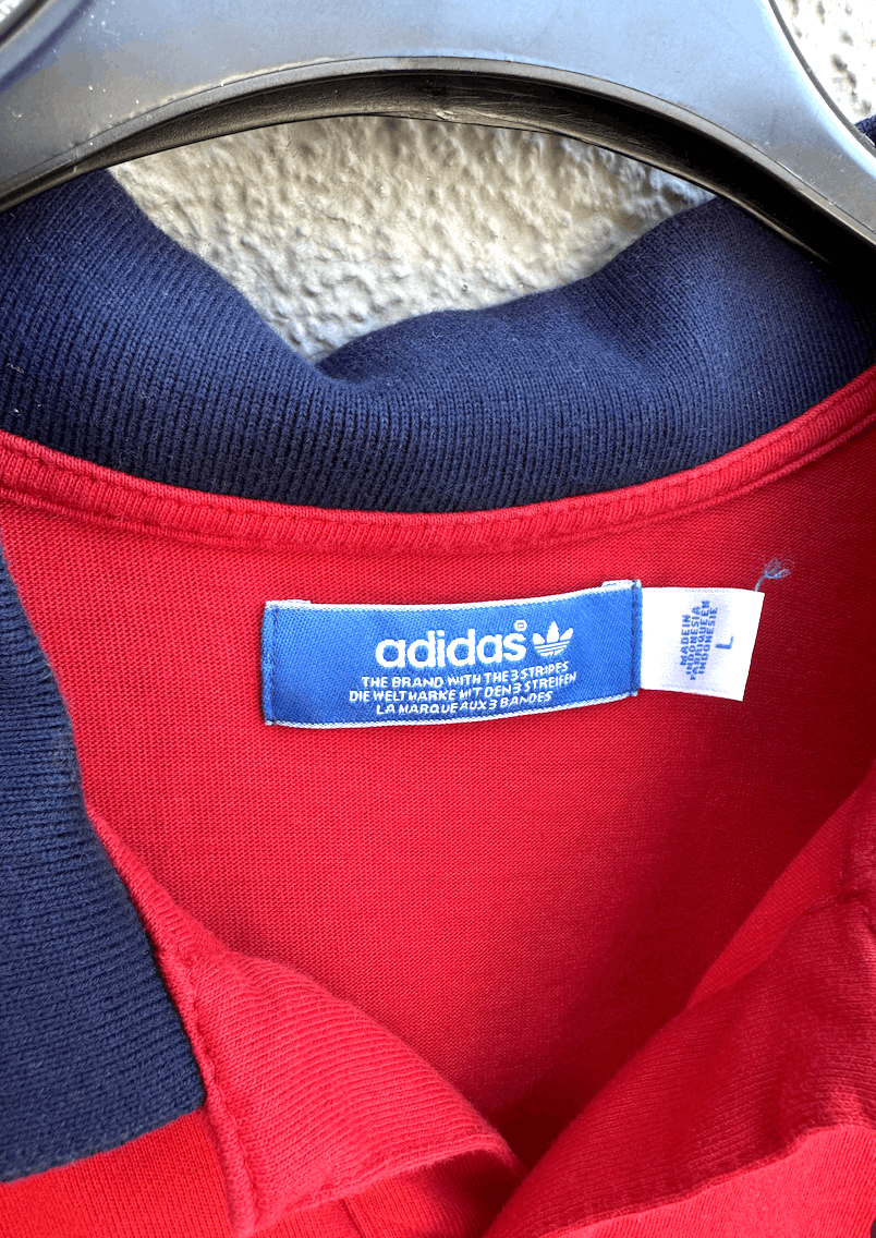 Adidas × Vintage Adidas Espana Spain Football Polo Shirt Size L Size US L / EU 52-54 / 3 - 4 Thumbnail
