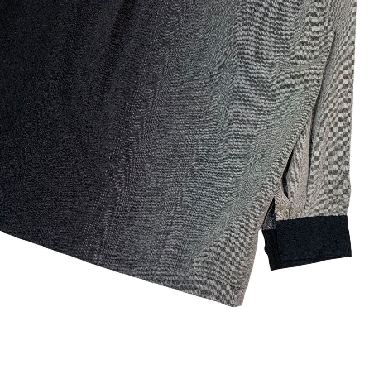 Issey Miyake 🔥Vintage 80s Issey Miyake Asymmetric Draped Collar Shirts Size M / US 6-8 / IT 42-44 - 11 Thumbnail