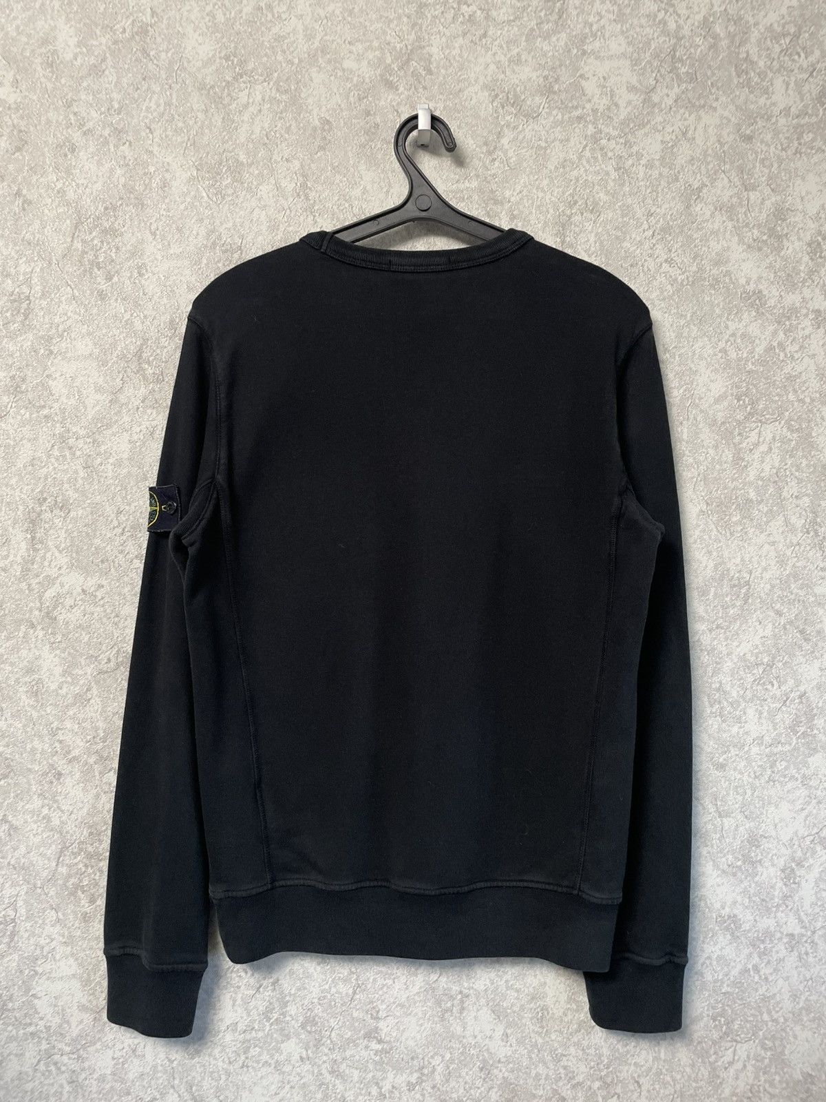 Stone Island Stone Island Black Sweatshirt Crewneck With Patch Size US M / EU 48-50 / 2 - 15 Thumbnail