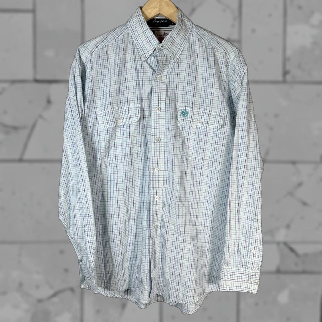 Wrangler Wrangler George Strait Western Long Sleeve Button-Down Shirt Mens XL Multicolor Button-Up Size US XL / EU 56 / 4 - 1 Thumbnail